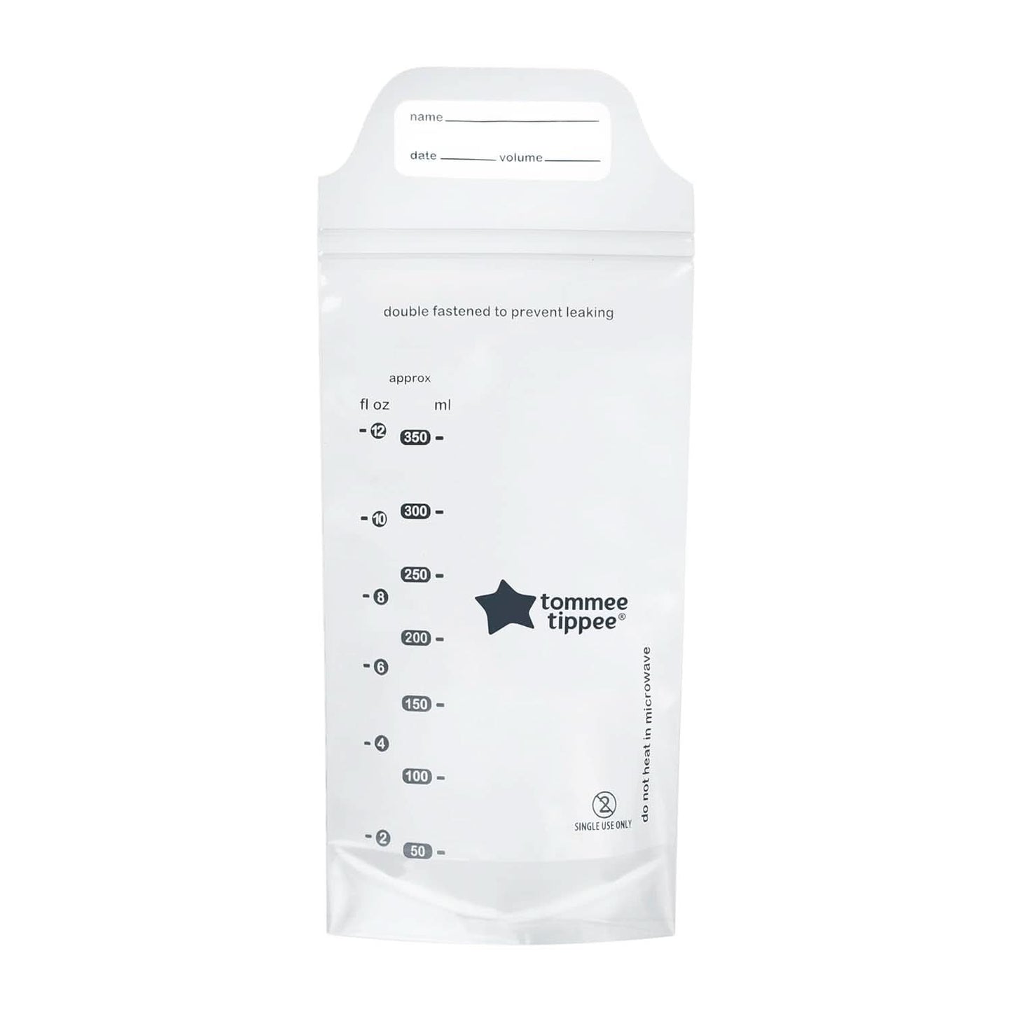 Tommee Tippee Closer to Nature Sáčky na skladování mateřského mléka, předsterilizované, 350 ml Příslušenství Potraviny a kojení Bebe Naty Shop