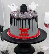 Super Drip Black Cake Glaze Cake Melts Chocolate 300 gramů Glazes and Decor Naty Shop