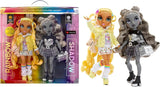 Speciální edice Rainbow High Shadow High - Madison Twins Sunny a Luna - 2 módní panenky ve žlutém a šedém značkovém oblečení, mix a sladění s doplňky - pro sběratele a děti 4-12 let