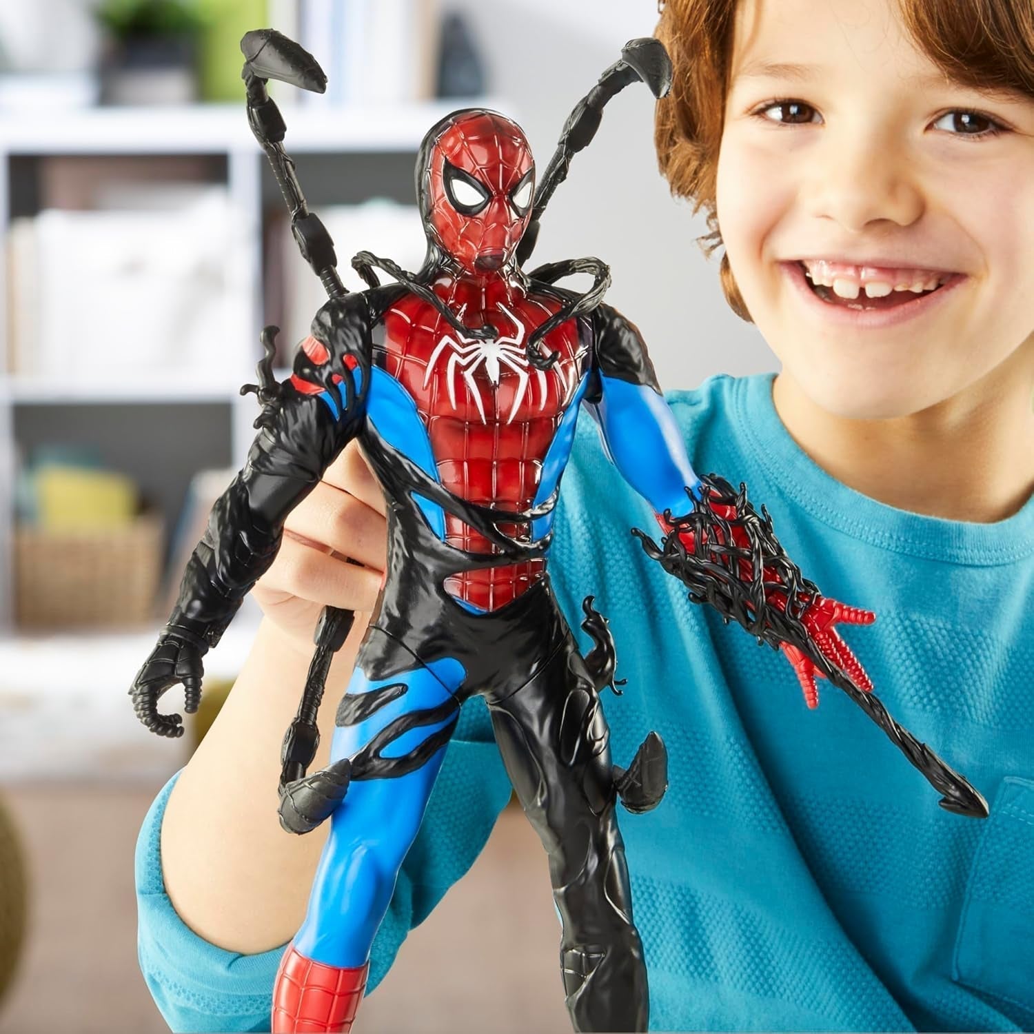 Akční figurka Marvel Spider-Man Venomversus Spider-Man Color Changer s příslušenstvím Akční figurky Naty Shop