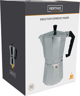 Indukční espresso NERTHUS FIH 833 na 3 šálky, klasický italský espresso kávovar