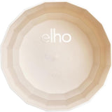 Kulatý hrnec elho Facet 23cm - pro vnitřní použití - 100% recyklovaný plast - Ø 22,7 x V 20,4 cm - Růžová/Mandlově růžová
