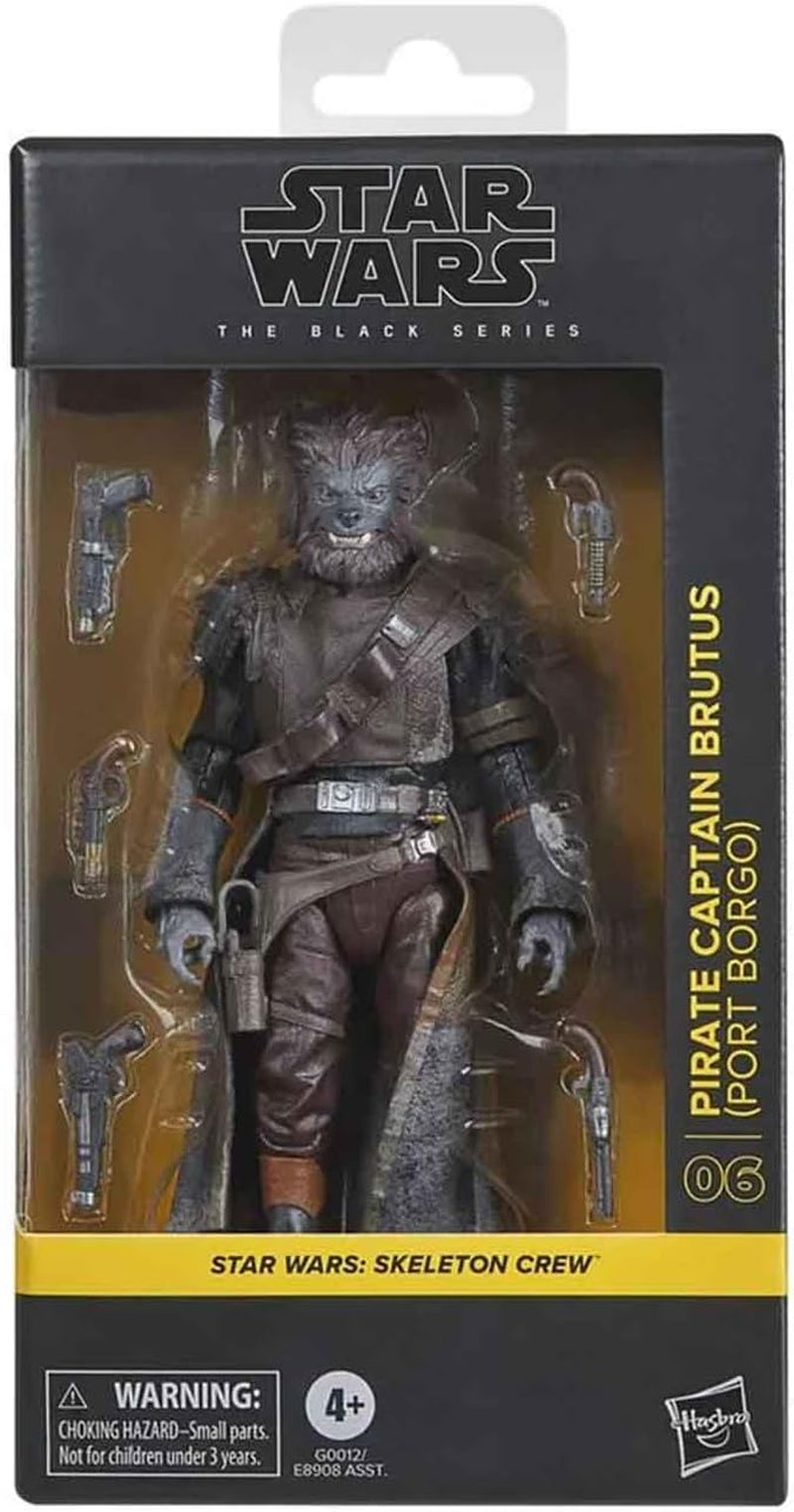Star Wars Black Series Pirátský kapitán Brutus (Port Borgo), Akční figurka Skeleton Crew (15 cm) Akční figurky Naty Shop Pirátský kapitán Brutus