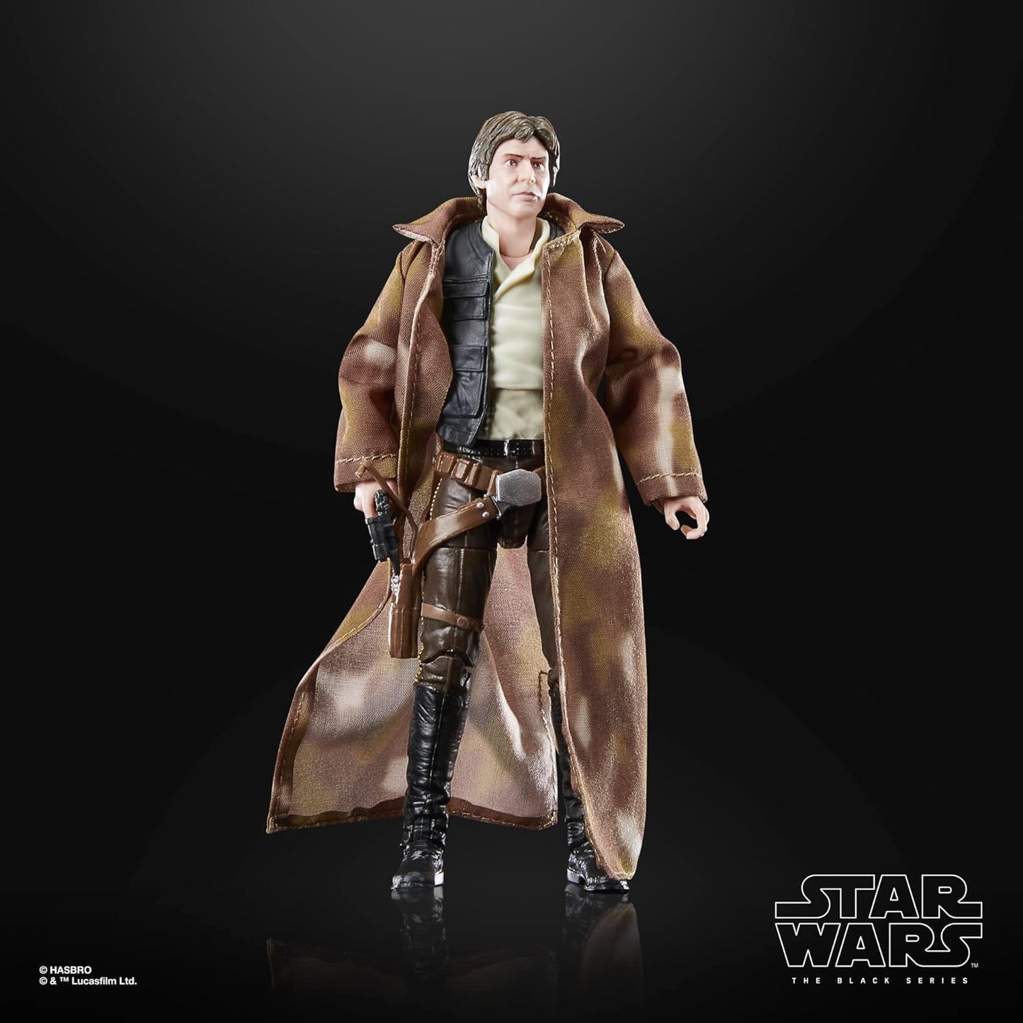 Star Wars Černá série Han Solo, 15 cm vysoká akční figurka Zu Wars: Návrat rytíře Jedi Akční figurky Naty Shop