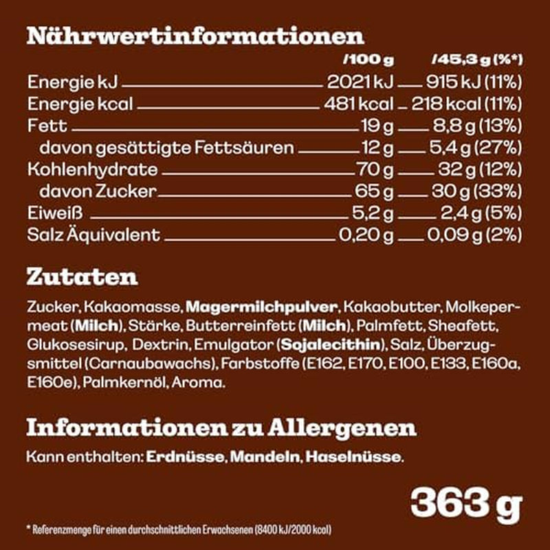 OBSAH: 363g sáček čokolády M&M'S, nejlepší kvalita díky vybraným surovinám