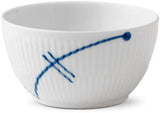 Modro-bílý porcelánový mega popelník, 10 cl, ručně malovaný, 1017342