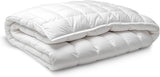 Přikrývka z vlákna, 250 G, mikrovlákno, měkká, hedvábná, do postelí 100, 105 a 110 cm, bílá, 180 X 220 cm Naty Shop přikrývky a přikrývky 180 X 220 cm