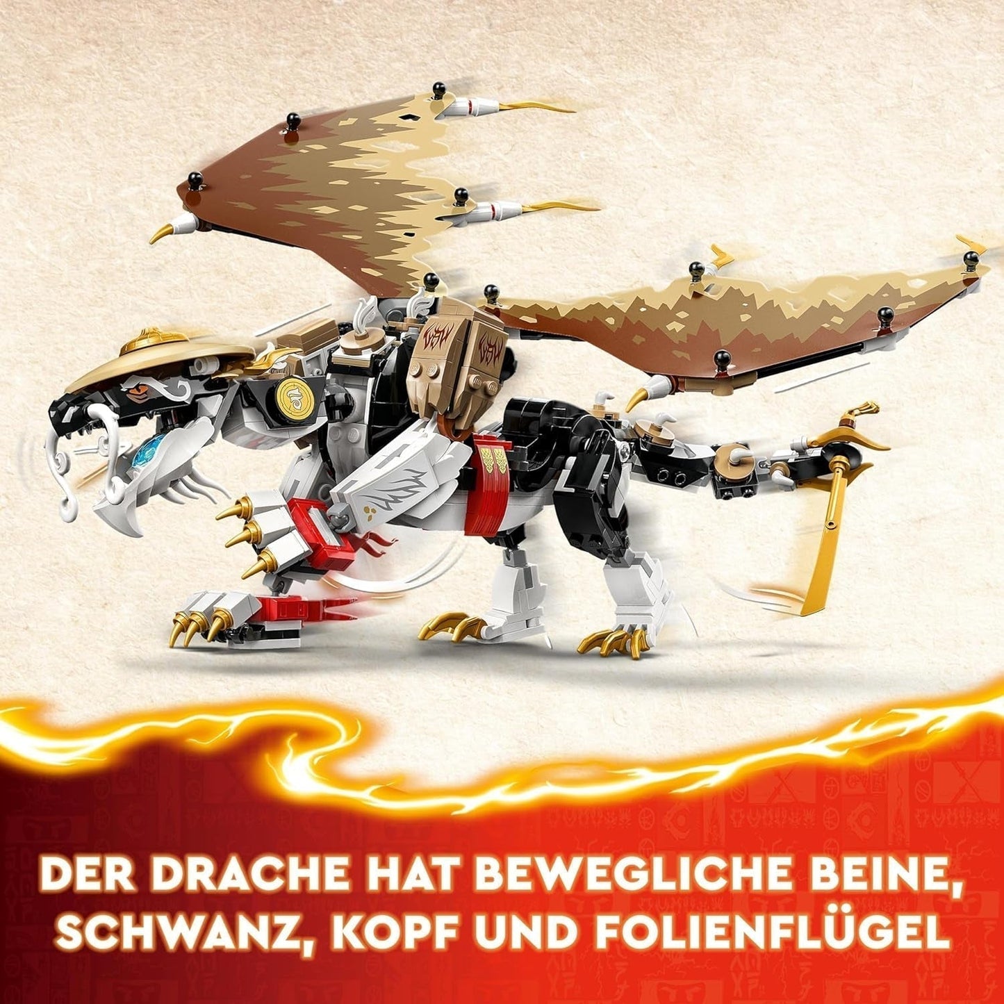 LEGO NINJAGO Egalt Dragon Master, Ninja Set s dračí hračkou a 5 figurkami včetně Lloyda a NYA, Dragon Master, dárek pro chlapce a dívky od 8 let 71809 Stavebnice Beuche den LEGO-Store
