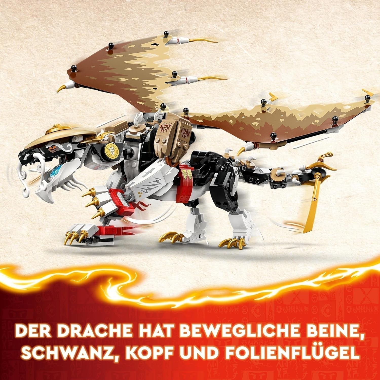 LEGO NINJAGO Egalt Dragon Master, Ninja Set s dračí hračkou a 5 figurkami včetně Lloyda a NYA, Dragon Master, dárek pro chlapce a dívky od 8 let 71809 Stavebnice Beuche den LEGO-Store