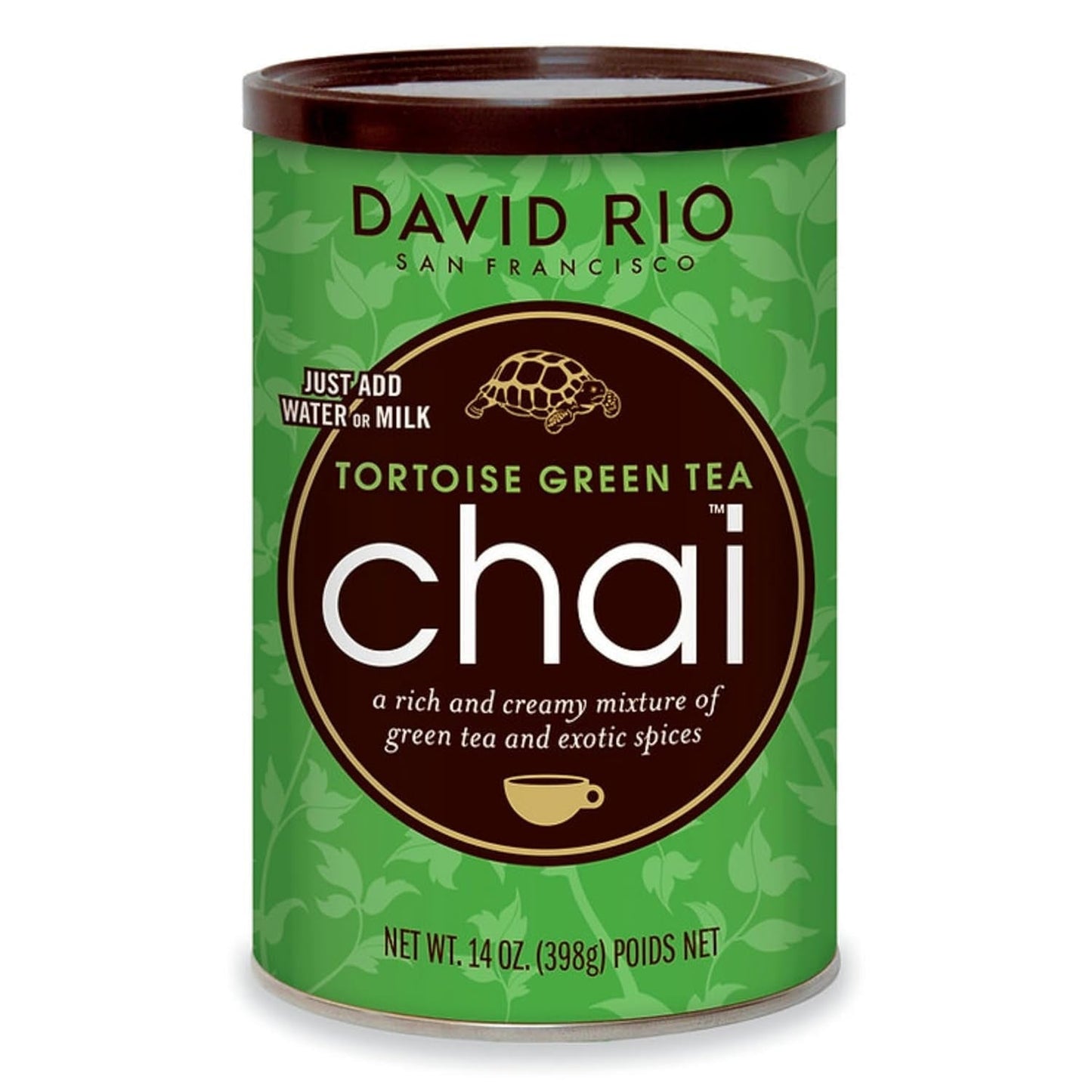 David Rio - Turtoise Green Chai, karton (1 x 398 g)