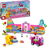 LEGO 4+ Gabby's domeček pro panenky Gabby's Party Room, Disco set se skluzavkou a figurkami zvířat pro kreativní hraní rolí, dárek pro dívky a chlapce od 4 let 10797 Stavebnice Besuche den LEGO-Store Výchozí název