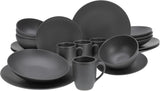 Creatable, 23146, SOFT TOUCH BLACK Series, 20dílná sada nádobí, Porcelánová kombinovaná služba, Vhodné do myčky a mikrovlnné trouby, Vyrobeno v Portugalsku