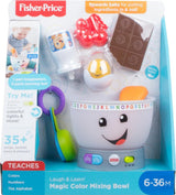 Fisher-Price Laugh & Learn Baby Learning Toys, Magic Color Míchačka s hudbou a světly na 6 měsíců+, GJW20 Baby Toys Naty Shop