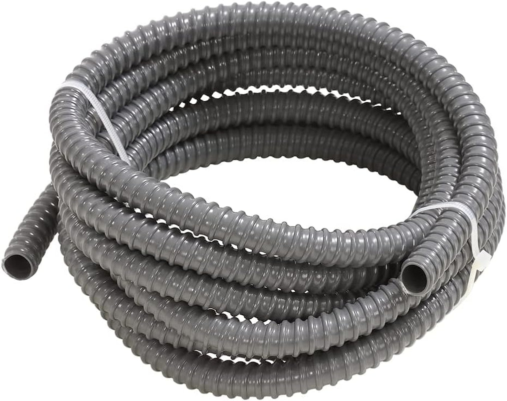 Dehner spirálová hadice pro studny nebo jezírka, Ø 18,5 mm, délka cca. 4 m, plast, šedá