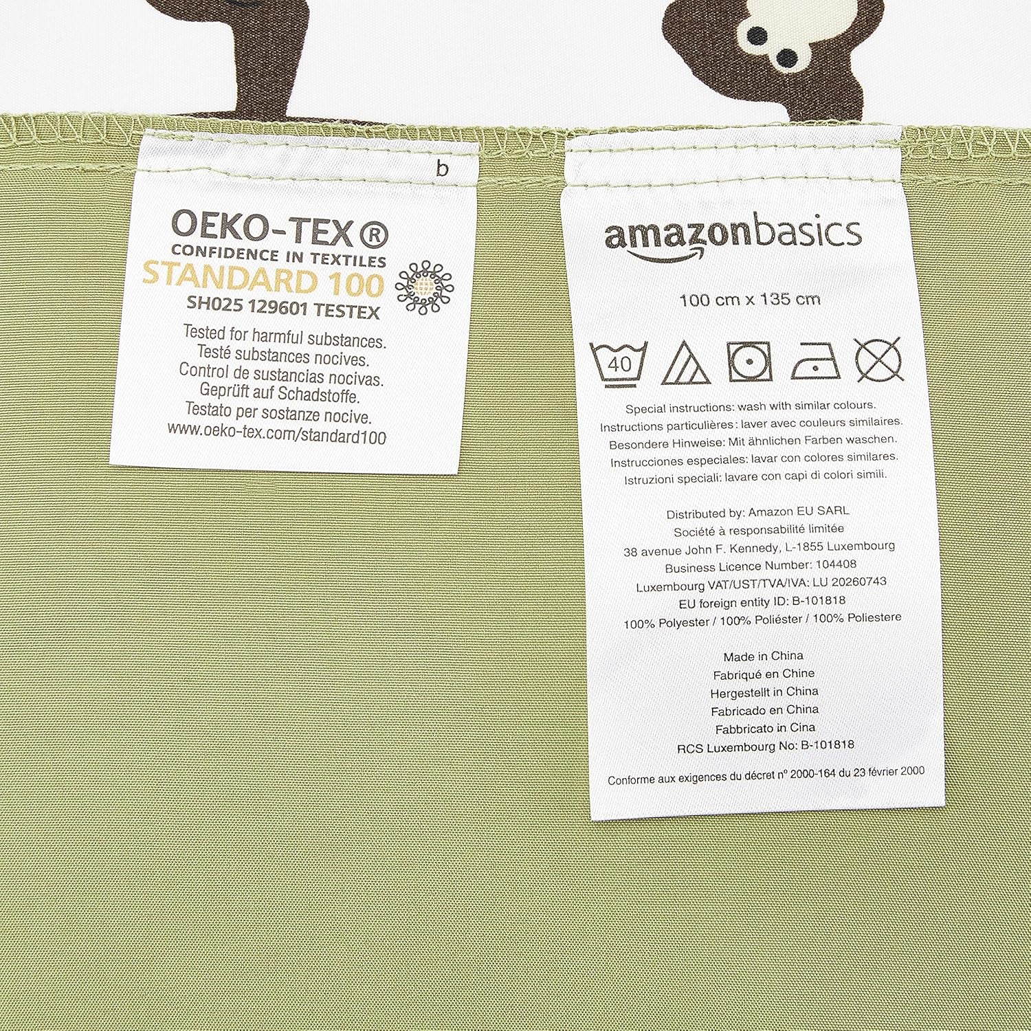 Sada povlečení z mikrovlákna Amazon BASONS BASON Naty Shop