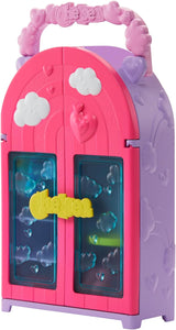 Hrací sada pro panenku Barbie Chelsea a šatní skříň s oblečením a doplňky, 17dílná sada, skládací pro cestování a skladování, HXN03 Naty Shop Dolls