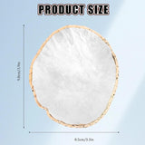 Maniküre Palette Kunstharz Nagelkunst Palette Palette Nail Art Palette Nagellack Palette Make up Paletten Nagelmalerei Display Fach Kosmetik Mischpalette Werkzeuge