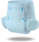 Plenky pro dospělé CutiePlusU, suchý povrch, maximální savost přes noc, jednorázová inkontinenční plenka - modrá, 2 balení (střední 71-96 cm)