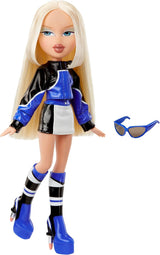 Bratz Scorchin' Cloe – obsahuje 1 módní panenku s oblečením a doplňky, panenky inspirované motoristickým sportem, roztomilá hračka pro dívky