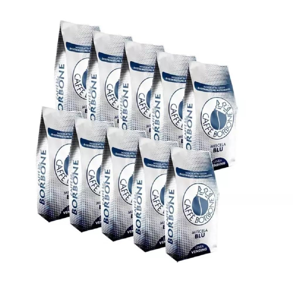 Míchaná zrnková káva BLUE Caffè Borbone 500g x 10
