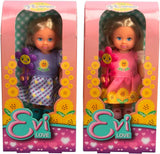 Simba Evi Love Flowers Assorted 2 variace Panenka v roztomilých květinových šatech s květinou 12 cm Hrací panenka Věk 3+ bude odeslána pouze jedna položka