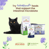 Almo Nature Functional - Intestinal Help - Mokré krmivo pro dospělé a zralé kočky s citlivými střevy - s drůbeží - podporuje mikrobiom - 70 g (balení 30 ks)