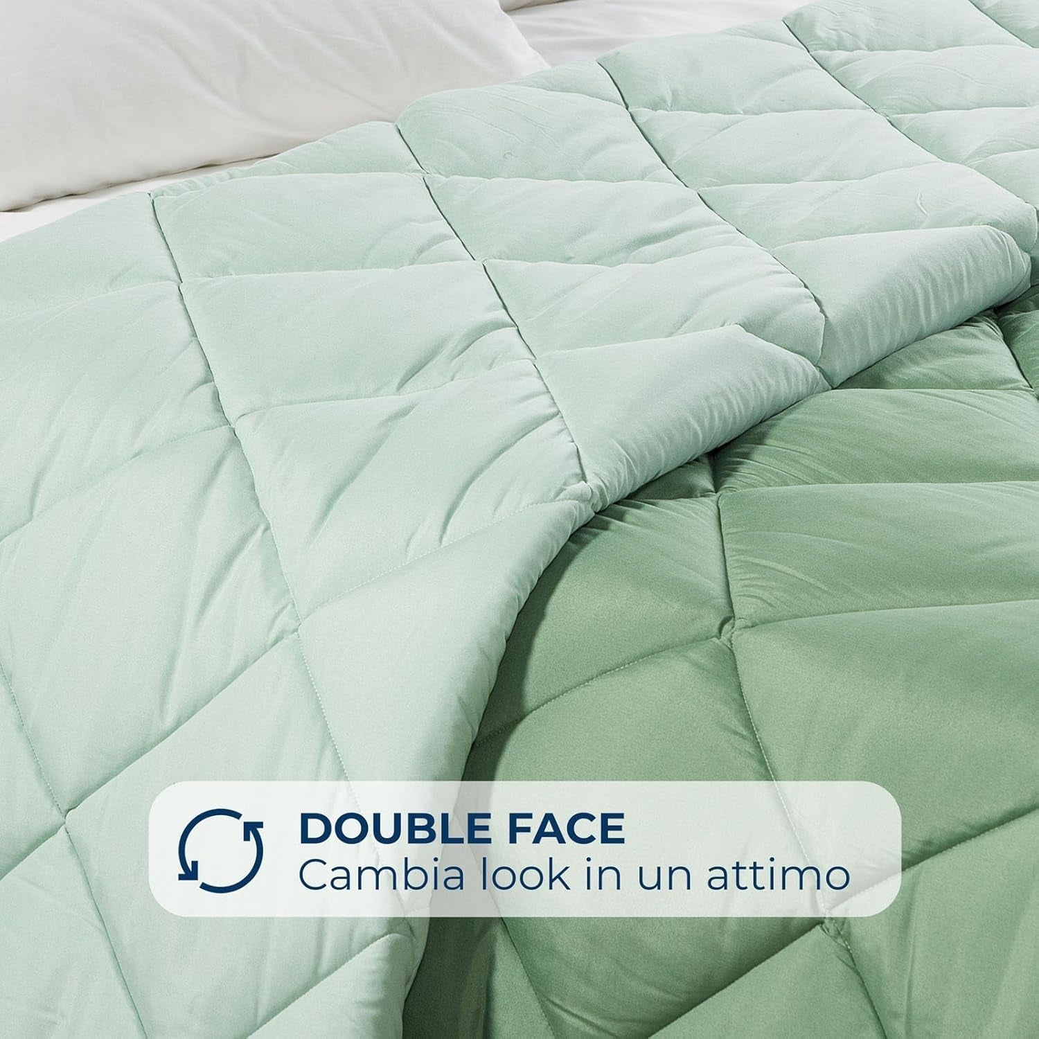 Zimní přikrývka Caleffi Double Bed Zimní přikrývka 260 X 265 cm Mikrovlákno Double Bed Zimní Měkká Pohodlná Polstrovaná Odolná Pratelná Hypoalergenní přikrývka Vyrobeno v Naty Shop Přikrývky a přikrývky