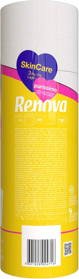 Renova Skincare Purissimo toaletní papír, 12 rolí, bílý