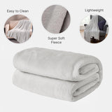 Brentford's Ultra Soft Fleece přehoz, stříbrně šedý, velký dvojitý – 150 x 200 cm postele a přikrývky Beuche den Brentfords-Store