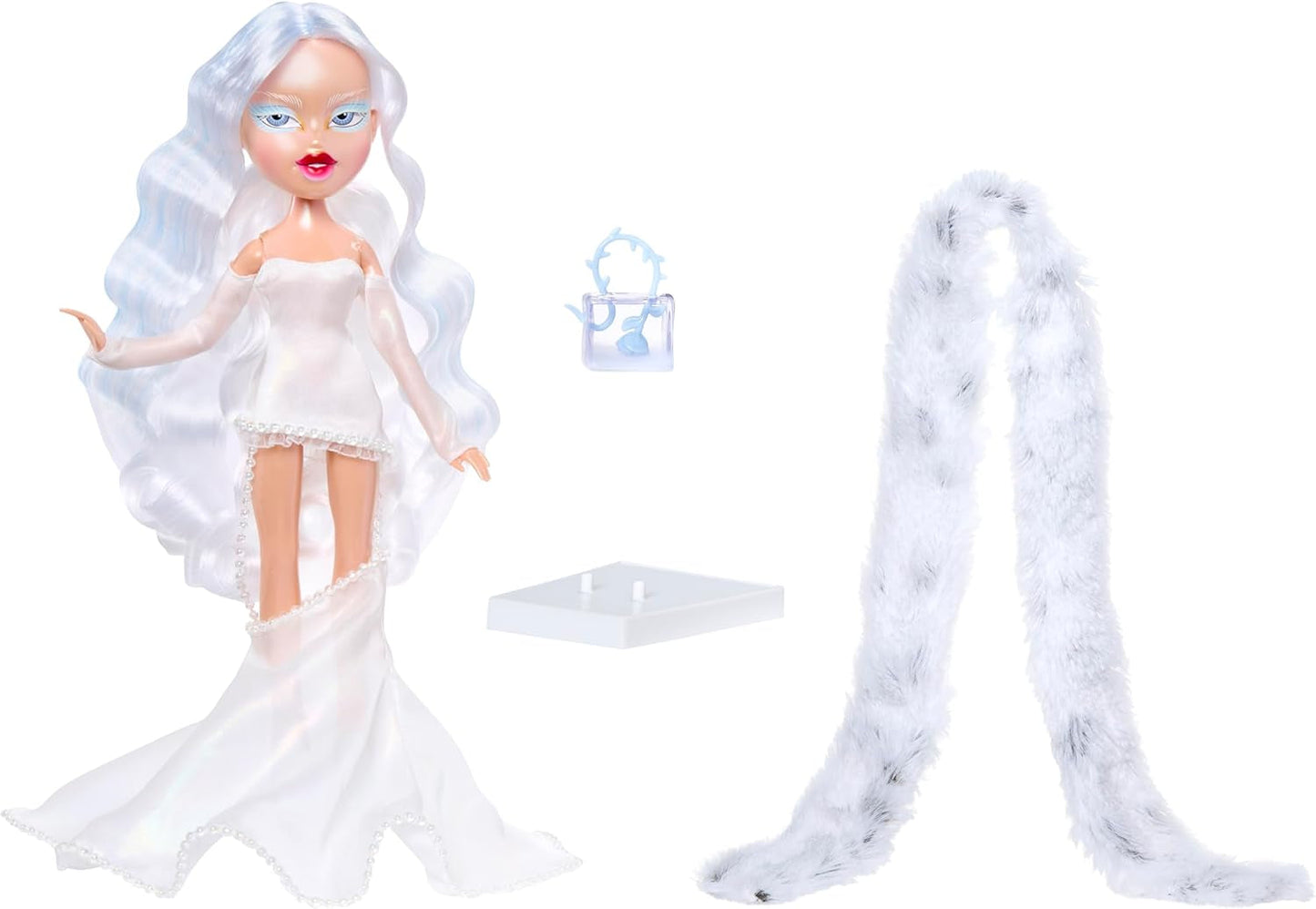 Bratz Holidayz Frosty Nightz - panenka Chloe (sběratelská edice) se skutečnými outfity a doplňky