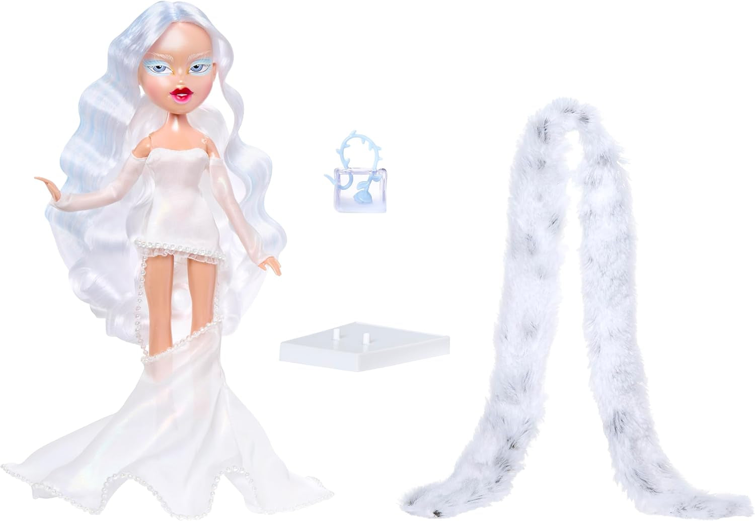 Bratz Holidayz Frosty Nightz - panenka Chloe (sběratelská edice) se skutečnými outfity a doplňky