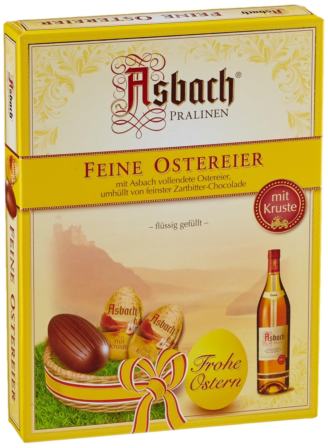 Asbach Čokoládová vejce s krustou 150g Balení 2 ks (2 x 150g)