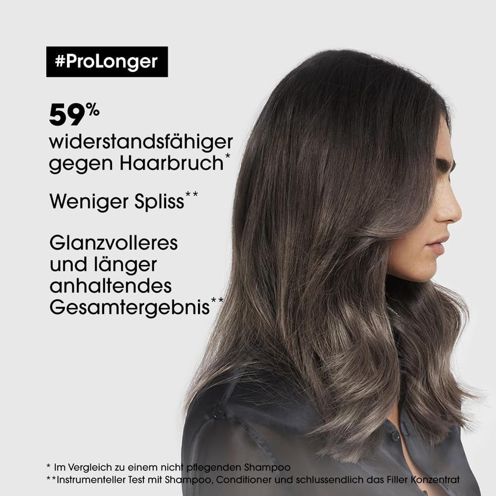 L'Oréal Professionnel Posilující maska na vlasy pro dlouhé a tenké vlasy s plnivem A-100 a aminokyselinami, Series Expert, Pro Longer Mask Hair Mask Naty Shop