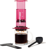 Originální kávovar a espresso AeroPress, přenosný baristický kávovar s komorou, plunžrem a filtry, kávovar Rapid a espresso