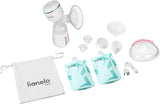 LIONELO Elektrická odsávačka mateřského mléka LIONELO Fidi plus 180 ml, energeticky úsporná přenosná odsávačka, 9 úrovní masáže, doba provozu 150 min Příslušenství Jídlo a kojení Bebe Naty Shop