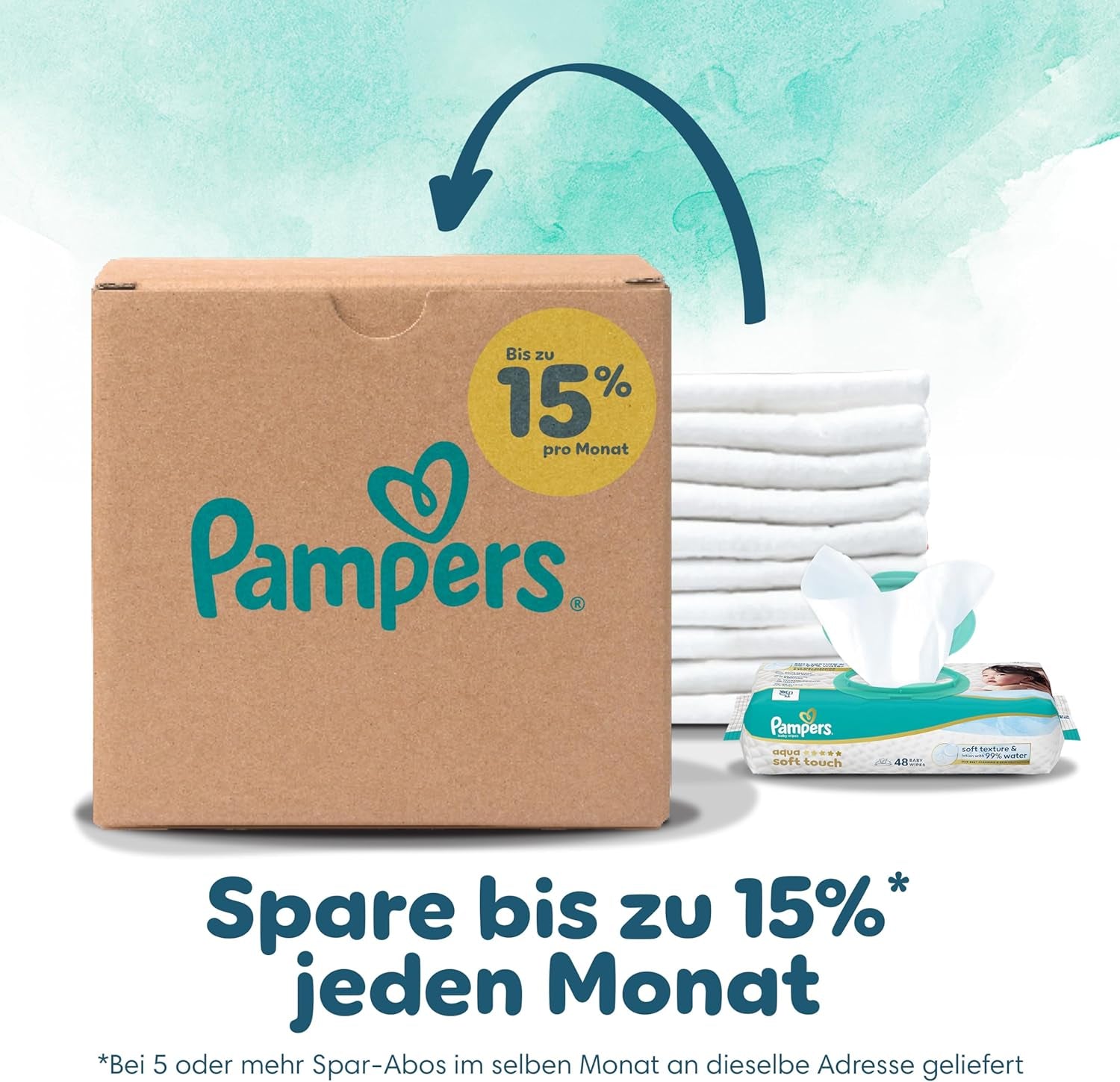 Plenky Pampers Harmony vel. 1, plenky 180, 2kg-5kg, jemná ochrana pokožky se 100% ochranou Pampers