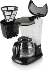 Kávovar Tristar 1,25 l – na 10–12 šálků, vhodný i pro kempování, CM-1245, černý