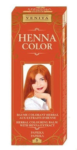 Henna Color 111 Natural Blonde Hair Conditioner Barva na vlasy Přírodní efekt barvení vlasů Henna Eco Hair Dye Naty Shop Paprika 1 kus (balení 1 ks)