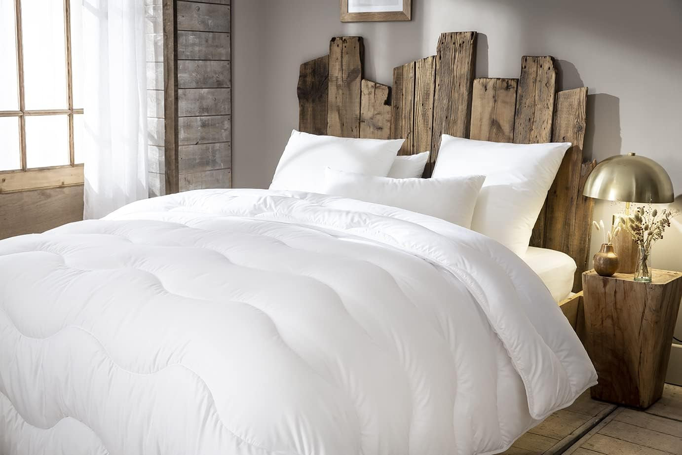 Abeil Thermofill Ultra Warm Quilt 220X240 Cm bílá Přikrývky a přikrývky Naty Shop
