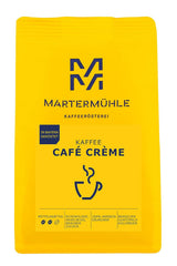 Martermühle Café Crème Kaffeebohnen 500g mittelkräftig I Arabica I Příchutě: Brauner Zucker, Haselnuss, Schokolade I Ganze Kaffeebohnen schonend geröstet, säurearm