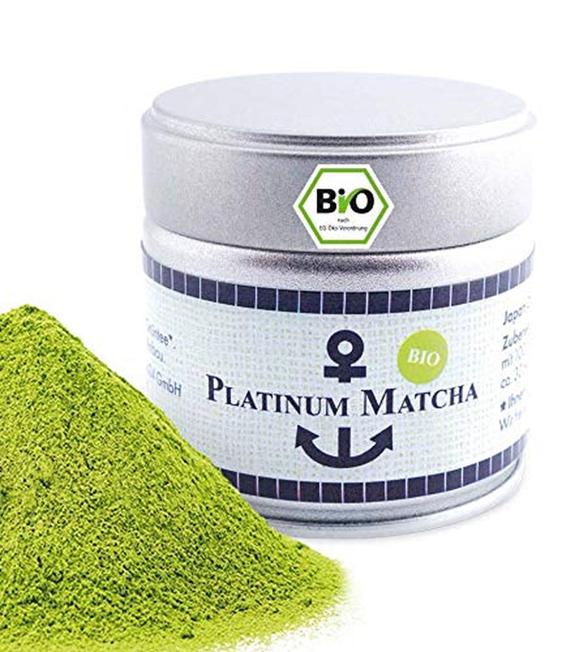 Prémiová organická Matcha z Japonska, Ceremonial Grade, Bez pesticidů, Extra jemný prášek v krabičce 30g, Intenzivní a delikátní příchuť zeleného čaje, Vhodné pro Latte, Smoothie, Ceremonial Grade