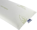 Todocama Todolit viskoelastický polštář aloe vera plus, zelený, 2 kusy, 75 cm standardní polštáře Naty Shop