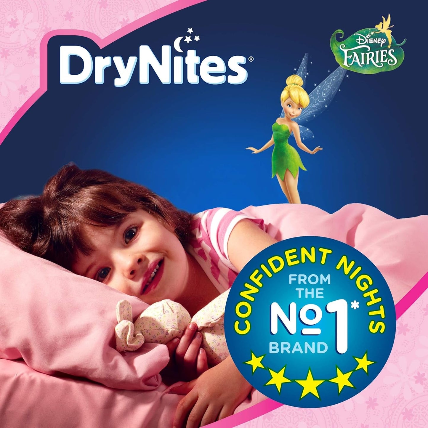 Pyžamové kalhoty DryNites pro dívky 3-5 let 1 balení (1 x 16 kusů)