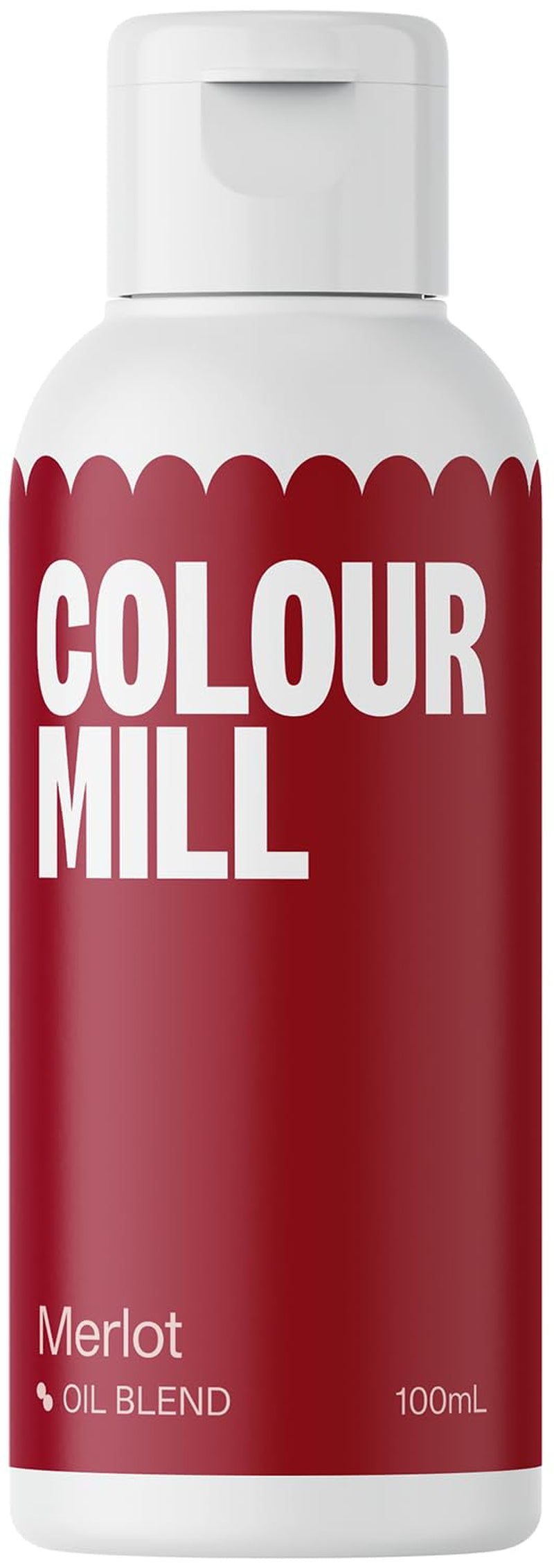 Potravinářské barvivo na olejové bázi Color Mill, směs olejů Merlot - Potravinářské barvivo na čokoládu, fondán, muffiny, dorty, pečení, makronky - Potravinářské barvivo na zdobení dortů - 100 ml
