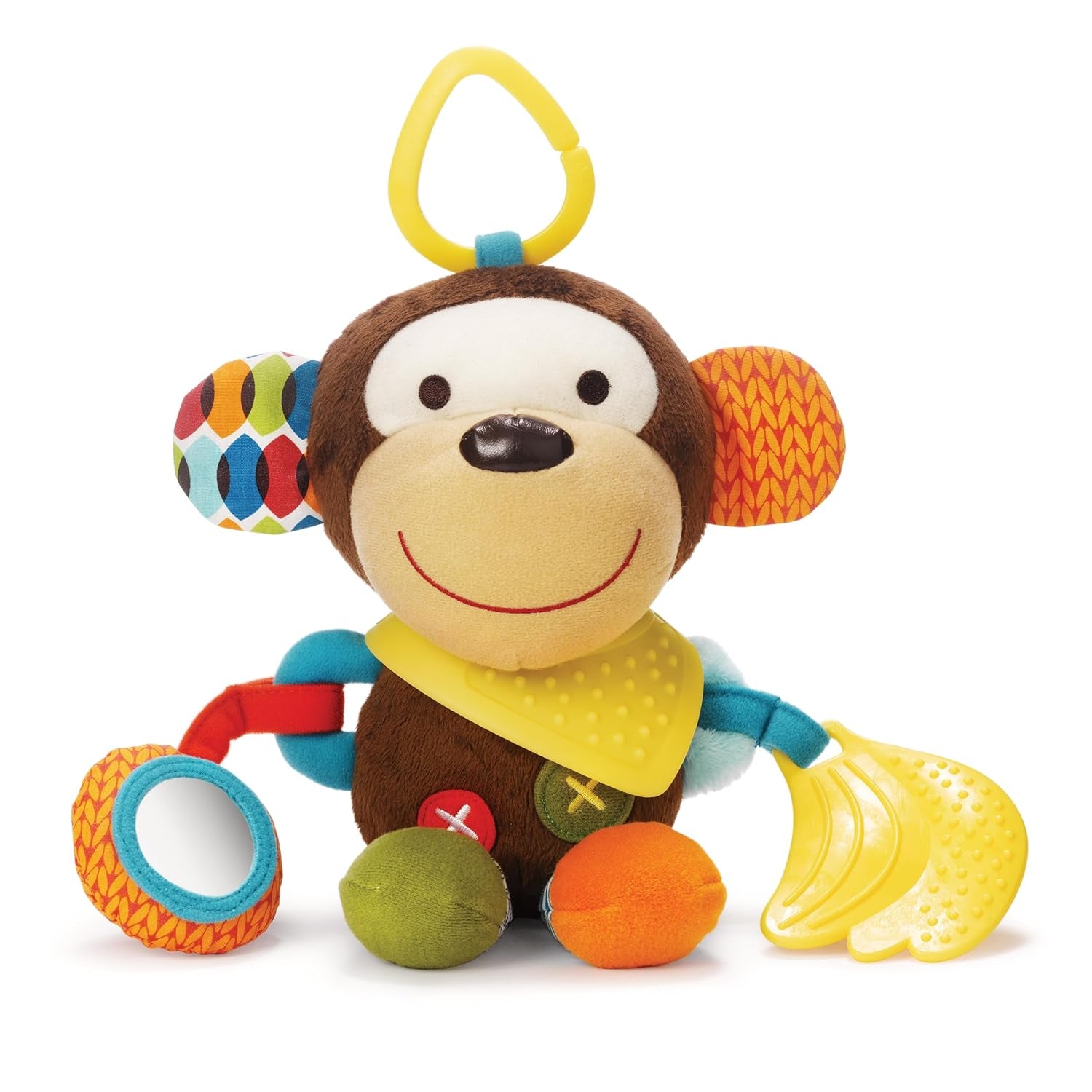 Hračka Skip Hop Bandana Buddies, Plyšová hračka pro miminka a děti, Vícebarevná, Hračky pro slony Naty Shop Monkey