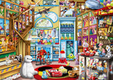 Ravensburger Puzzle 12000527 - V hračkářství - Disney 1000 dílkové puzzle pro dospělé a děti od 14 let Puzzle Naty Shop Retro