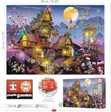 Educa - Puzzle 500 dílků pro dospělé | pohádkový dům, 500dílné puzzle pro dospělé a děti od 11 let, fantasy, pohádky, víly (19554) Puzzle Naty Shop