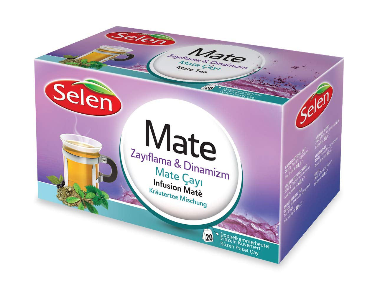 Bylinný čaj Selen Mate 20 sáčků