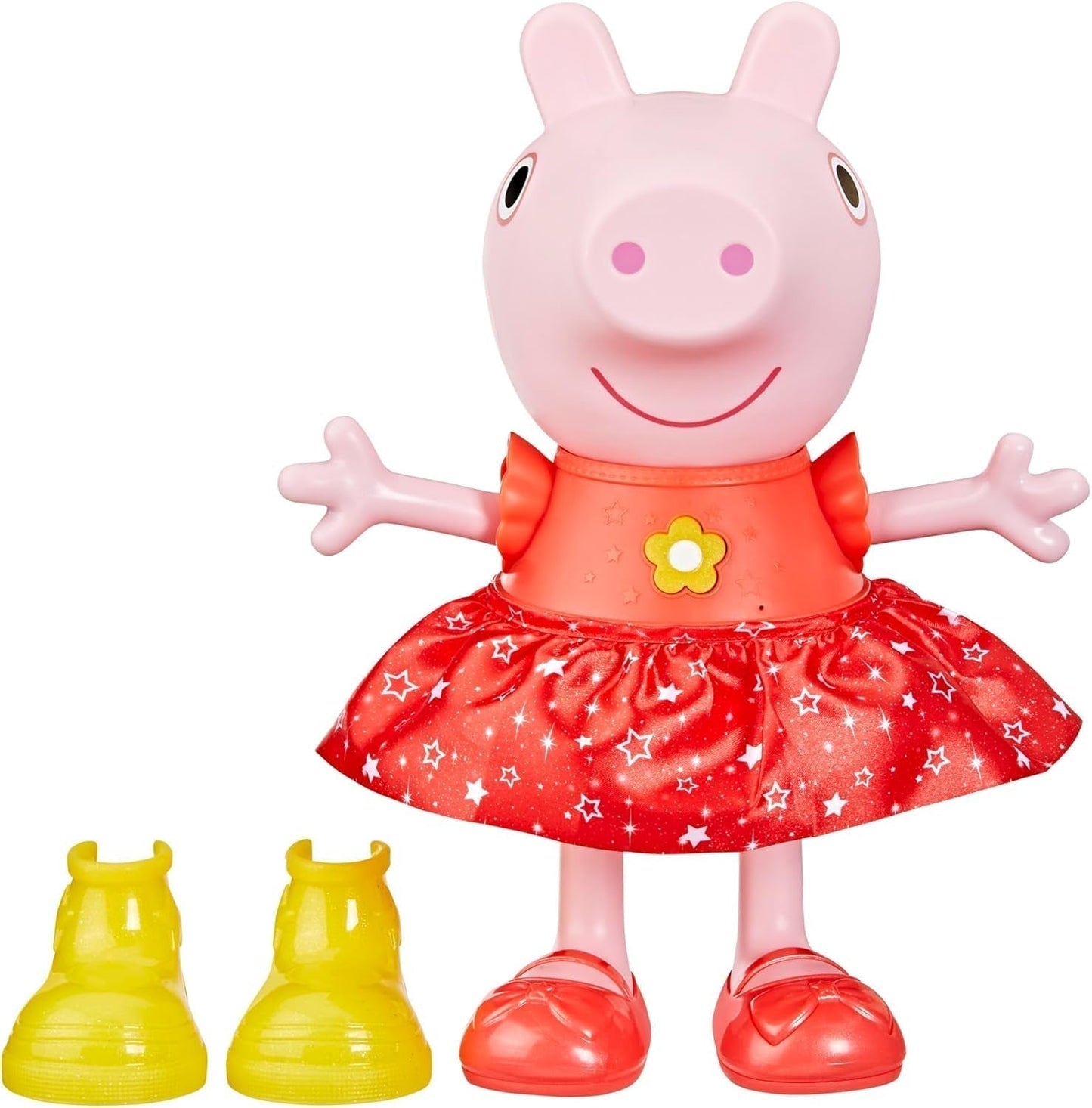 Peppa Pig Peppa'S Mud Puddle Party Doll - německá verze, růžové nebo růžové panenky Naty Shop