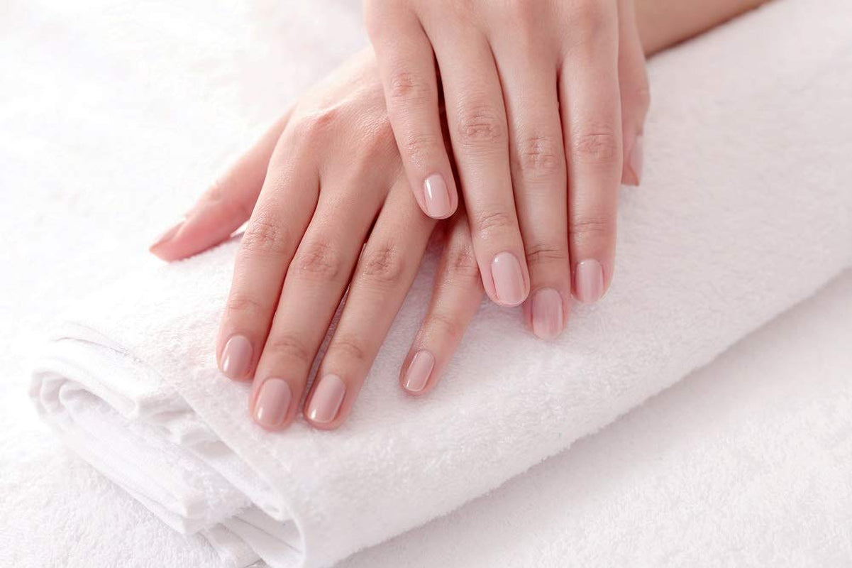 Pilník na nehty s podšívkou přírodní a umělý pilník na nehty oboustranný se střední zrnitostí Silný Heavy Duty Domácí salon Profesionální manikúra Pedikúra 2 ks